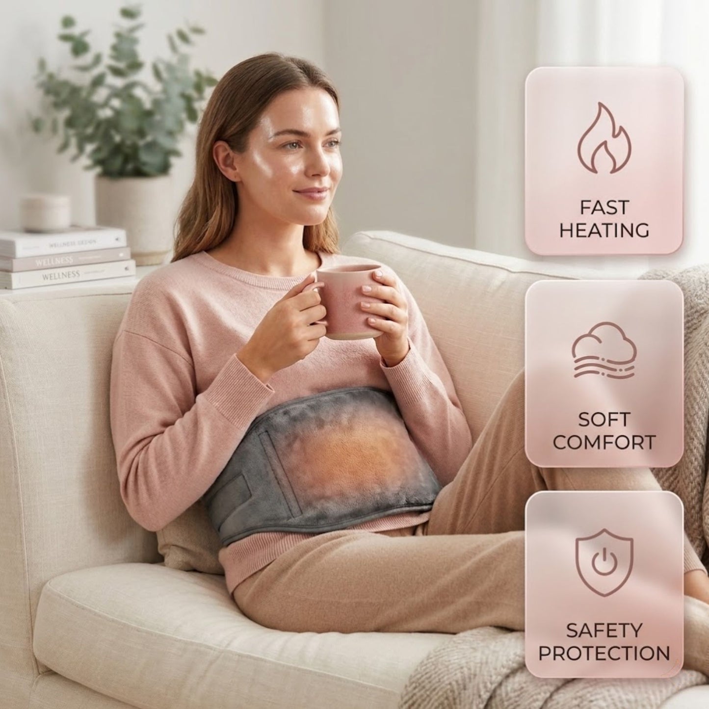 CozeaCore™ Heated Period Belt
